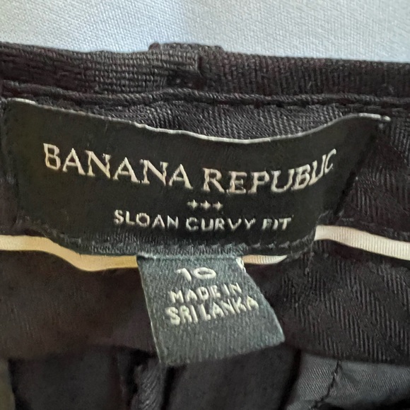 Banana Republic Women’s Black Sloan Curvy Pants - Picture 3 of 4